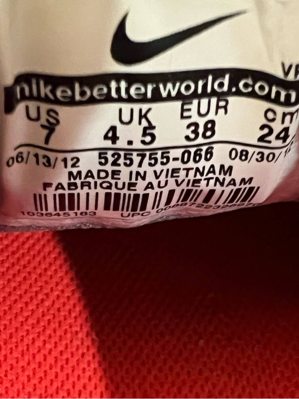 Nike Reax Running Shoes Gray Pink Women’s Sneakers Athletic Trainers - Picture 6 of 6